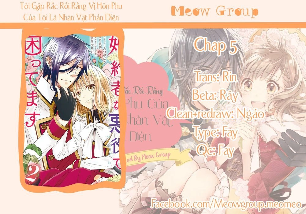 Tôi Gặp Rắc Rối Rằng Vị Hôn Phu Của Tôi Là Nhân Vật Phản Diện Chapter 5 - 1