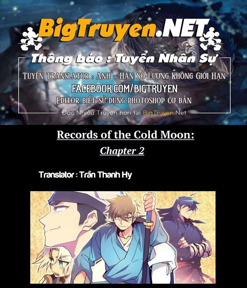 Biên Niên Sử Lãnh Nguyệt Chapter 3 - 1