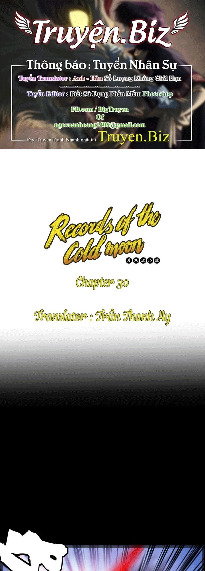 Biên Niên Sử Lãnh Nguyệt Chapter 30 - 1