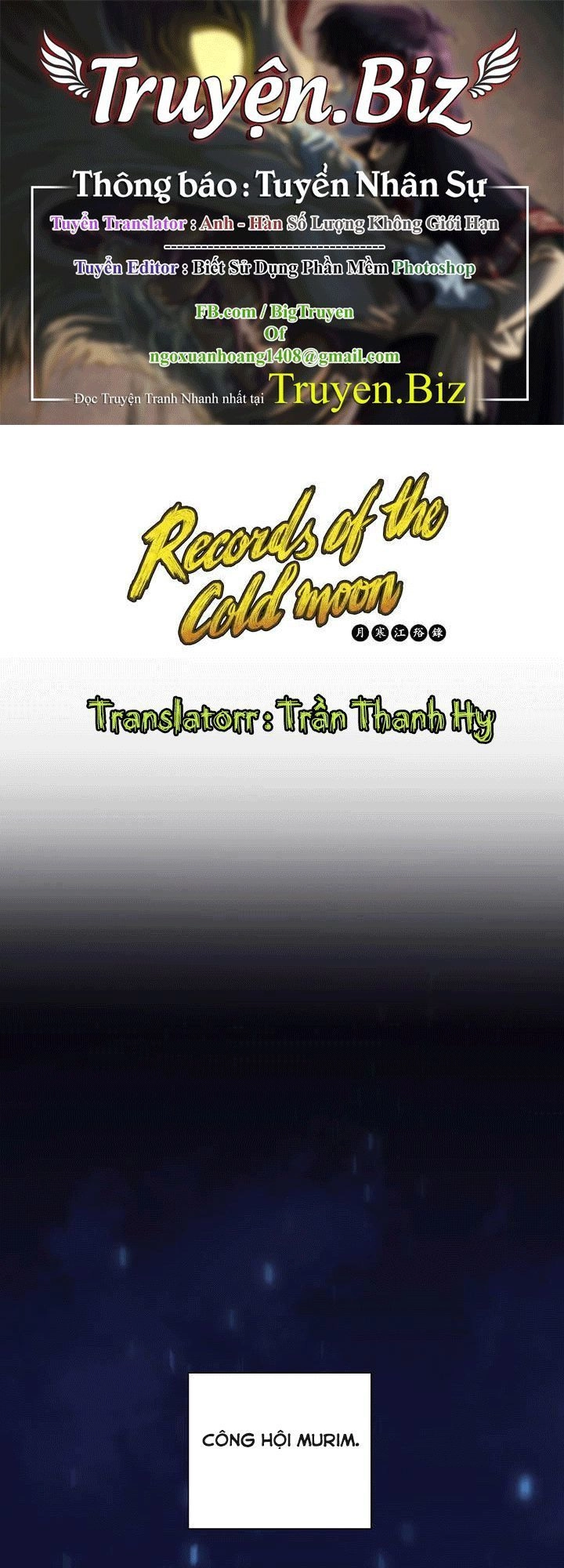 Biên Niên Sử Lãnh Nguyệt Chapter 34 - 1