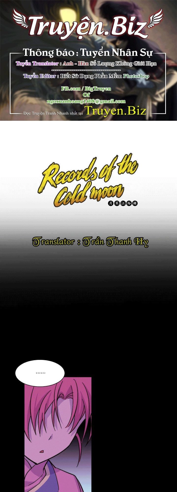 Biên Niên Sử Lãnh Nguyệt Chapter 35 - 1