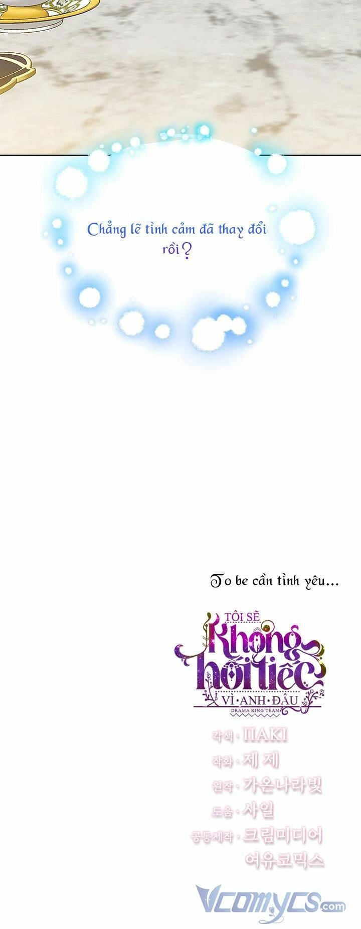 Tôi Sẽ Không Hối Tiếc Vì Anh Đâu Chapter 60 - 67