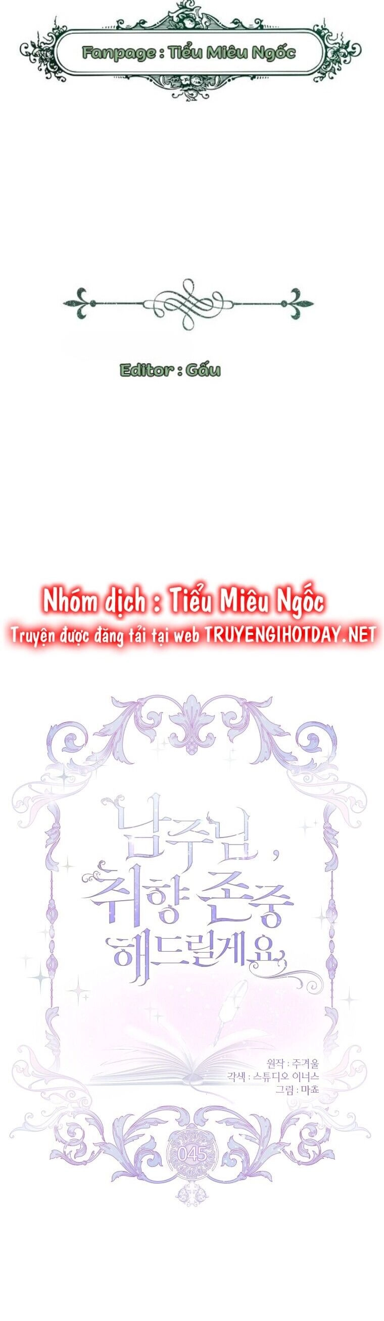 Nam Chính À, Tôi Sẽ Tôn Trọng Sở Thích Của Anh Chapter 45 - 2