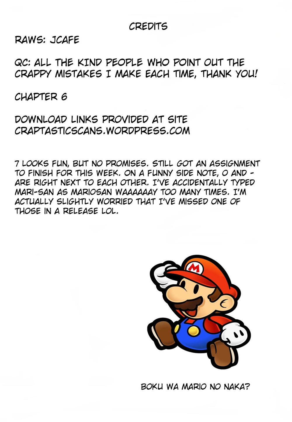 Boku Wa Mari No Naka Chapter 6 - 24