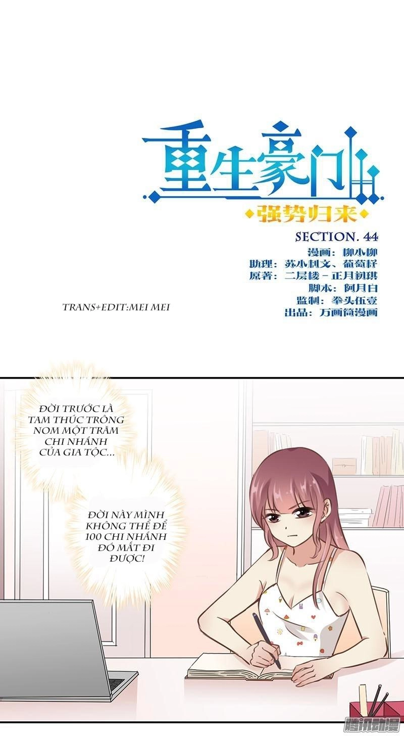 Trọng Sinh Chi Hao Môn Cường Thế Quy Lai Chapter 44 - 1