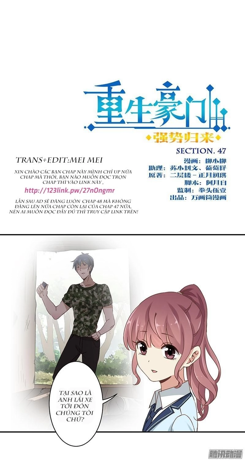 Trọng Sinh Chi Hao Môn Cường Thế Quy Lai Chapter 47 - 1