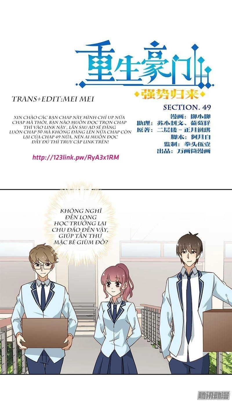 Trọng Sinh Chi Hao Môn Cường Thế Quy Lai Chapter 49 - 1