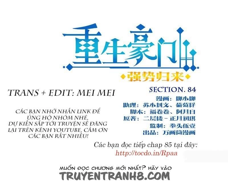 Trọng Sinh Chi Hao Môn Cường Thế Quy Lai Chapter 84 - 1