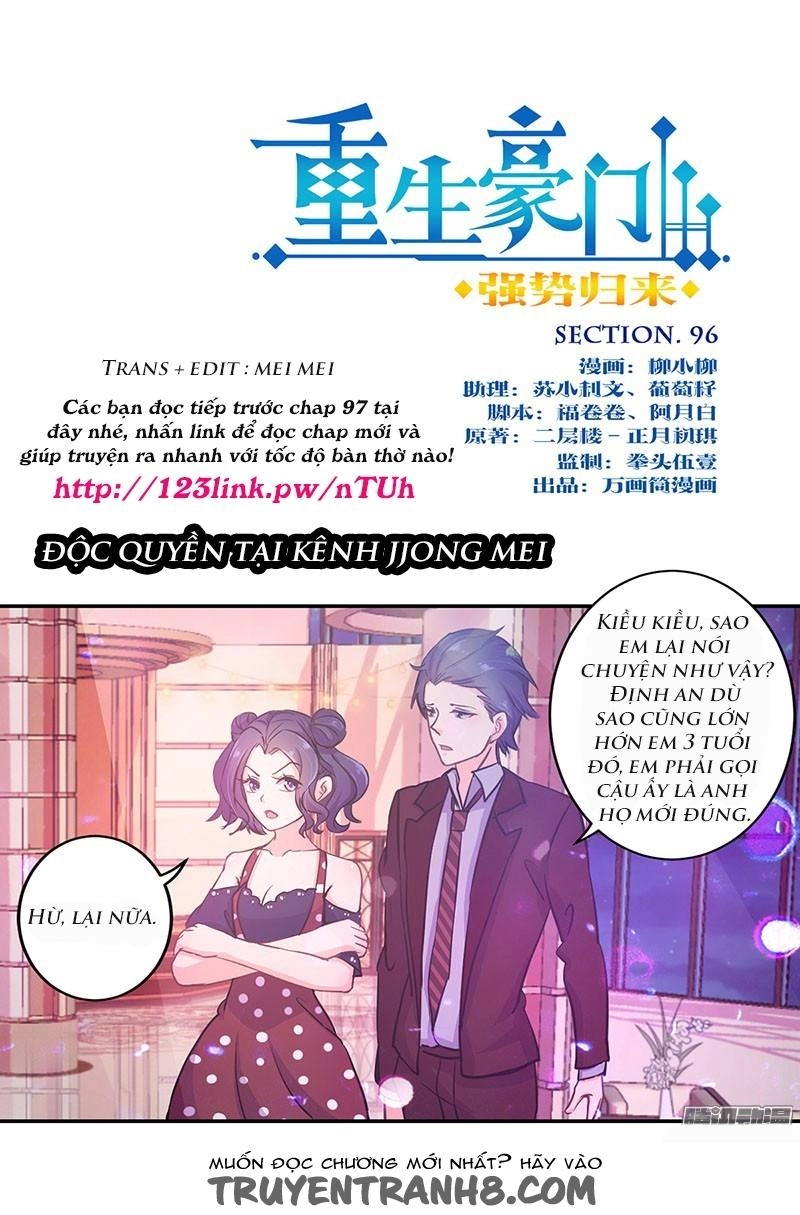 Trọng Sinh Chi Hao Môn Cường Thế Quy Lai Chapter 96 - 1