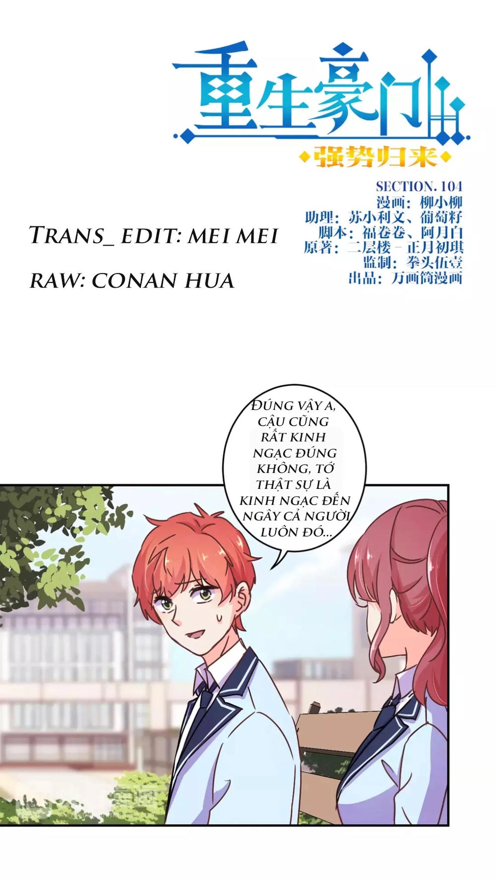 Trọng Sinh Chi Hao Môn Cường Thế Quy Lai Chapter 104 - 1