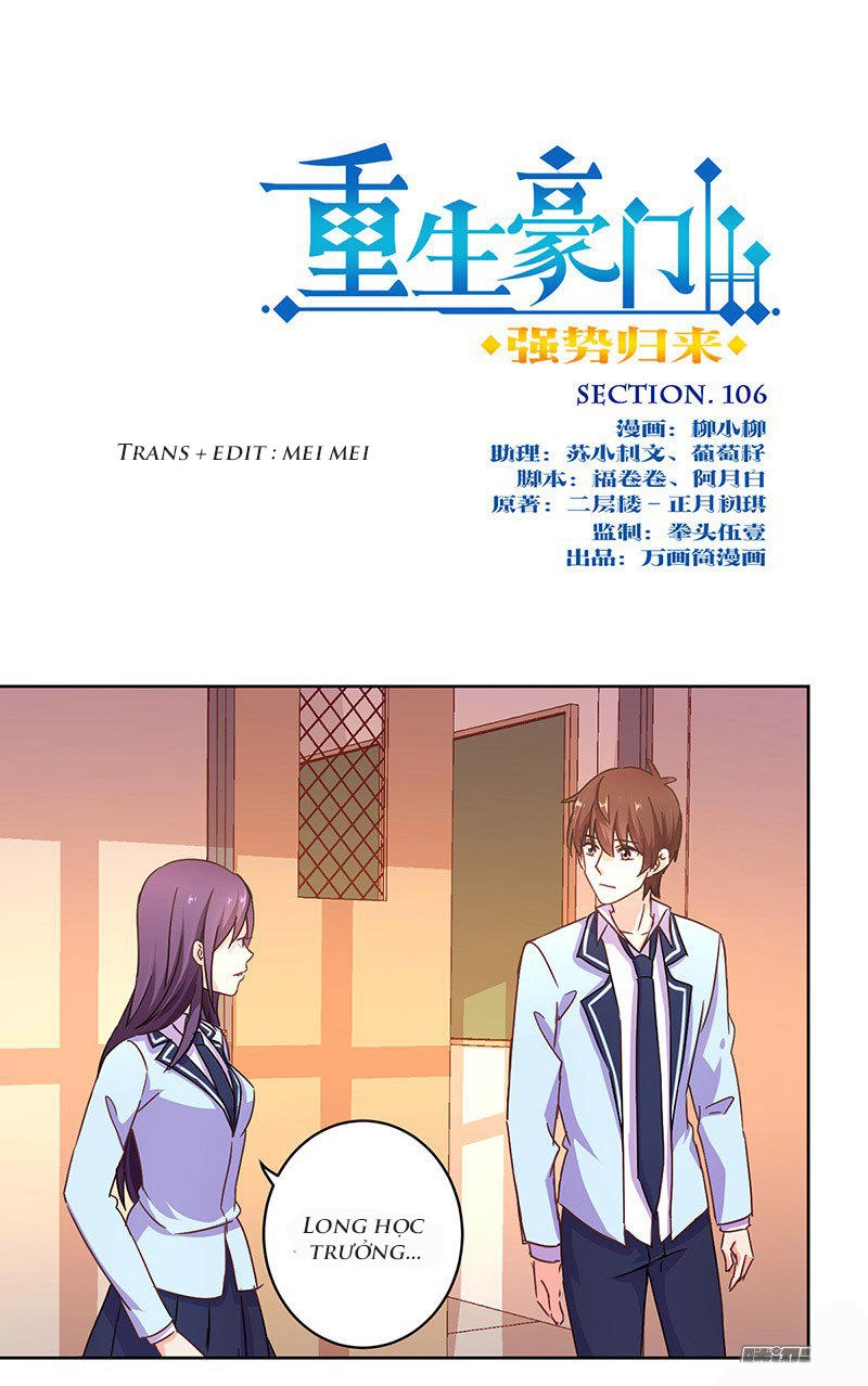 Trọng Sinh Chi Hao Môn Cường Thế Quy Lai Chapter 106 - 1