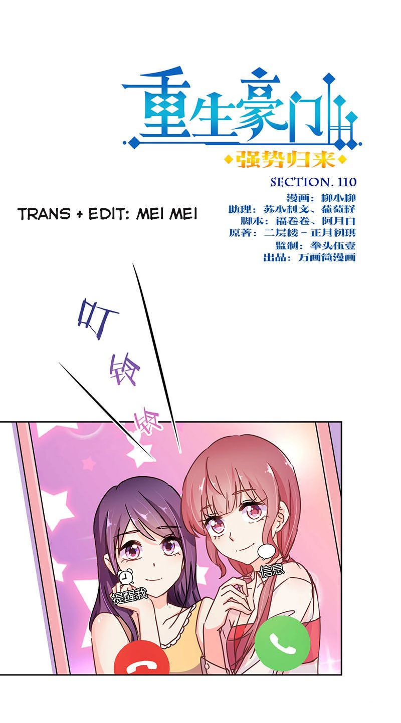 Trọng Sinh Chi Hao Môn Cường Thế Quy Lai Chapter 110 - 14