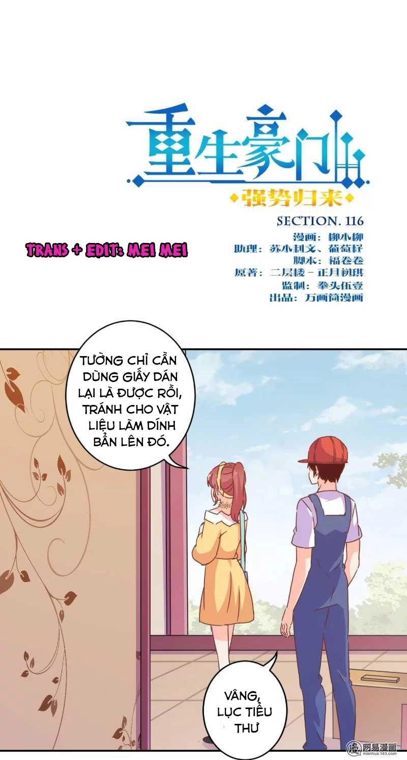Trọng Sinh Chi Hao Môn Cường Thế Quy Lai Chapter 116 - 1