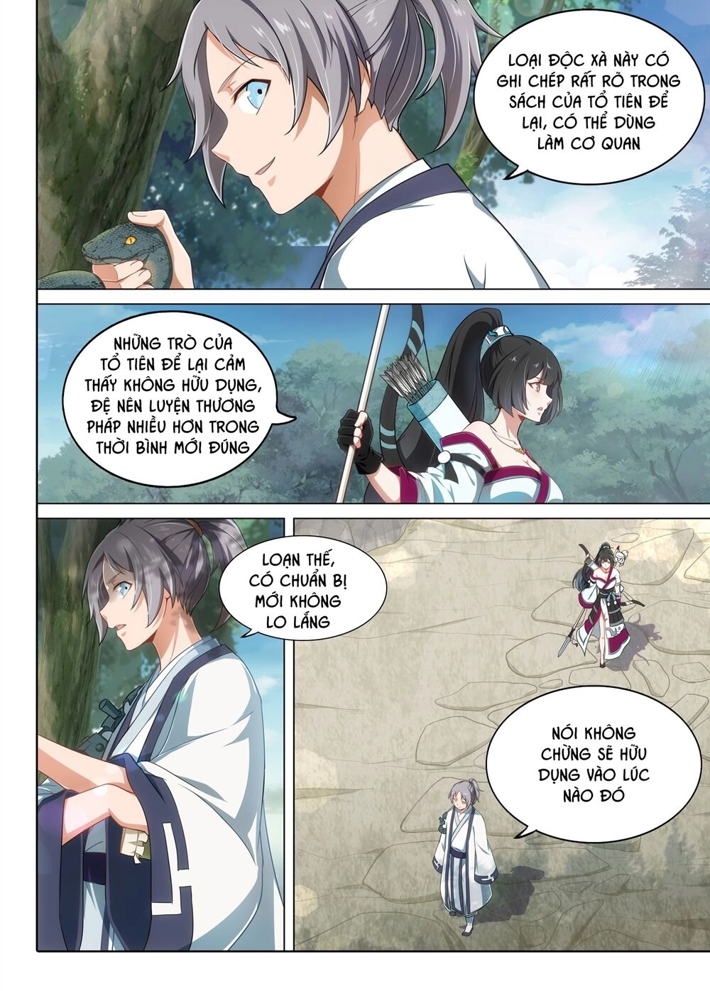 Ngân Chi Thủ Mộ Nhân Hạ Cơ Thiên Chapter 1 - 10