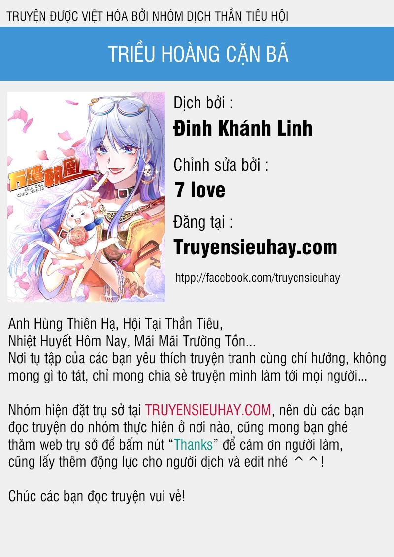 Triều Hoàng Cặn Bã Chapter 2 - 1