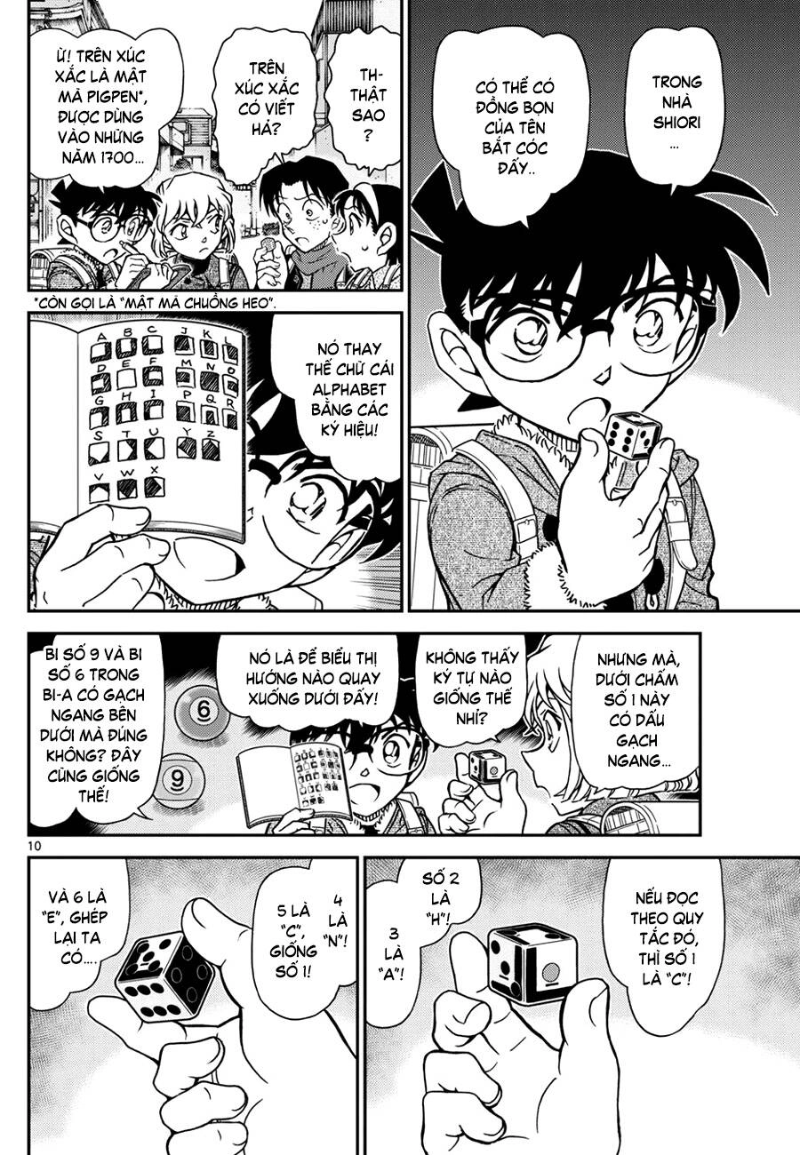 Thám Tử Conan Chapter 1124 - 10
