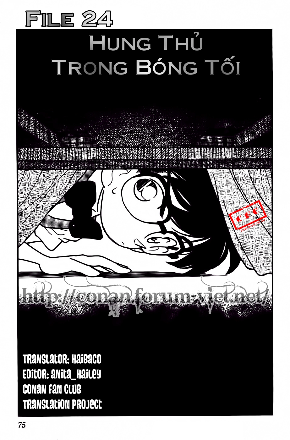 Thám Tử Conan Chapter 24 - 1