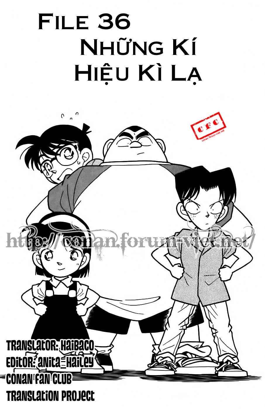 Thám Tử Conan Chapter 36 - 1