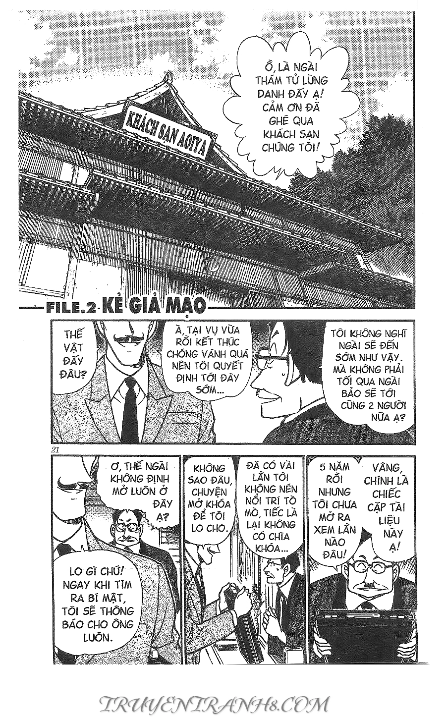 Thám Tử Conan Chapter 308 - 1