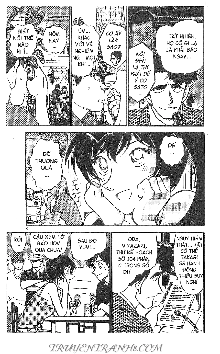 Thám Tử Conan Chapter 404 - 8