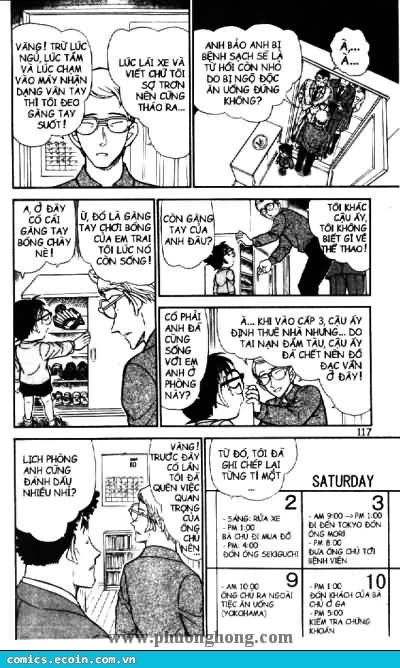 Thám Tử Conan Chapter 497 - 11