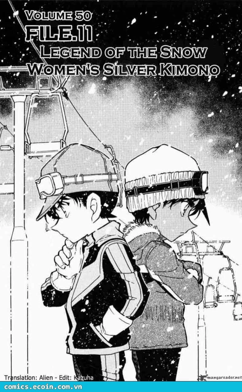 Thám Tử Conan Chapter 521 - 1