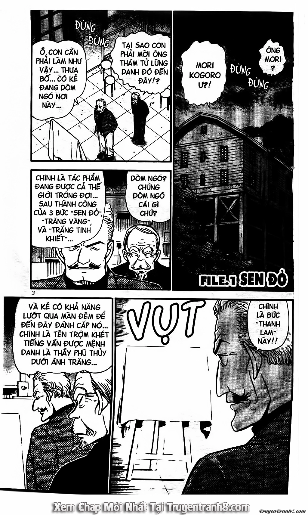 Thám Tử Conan Chapter 544 - 1