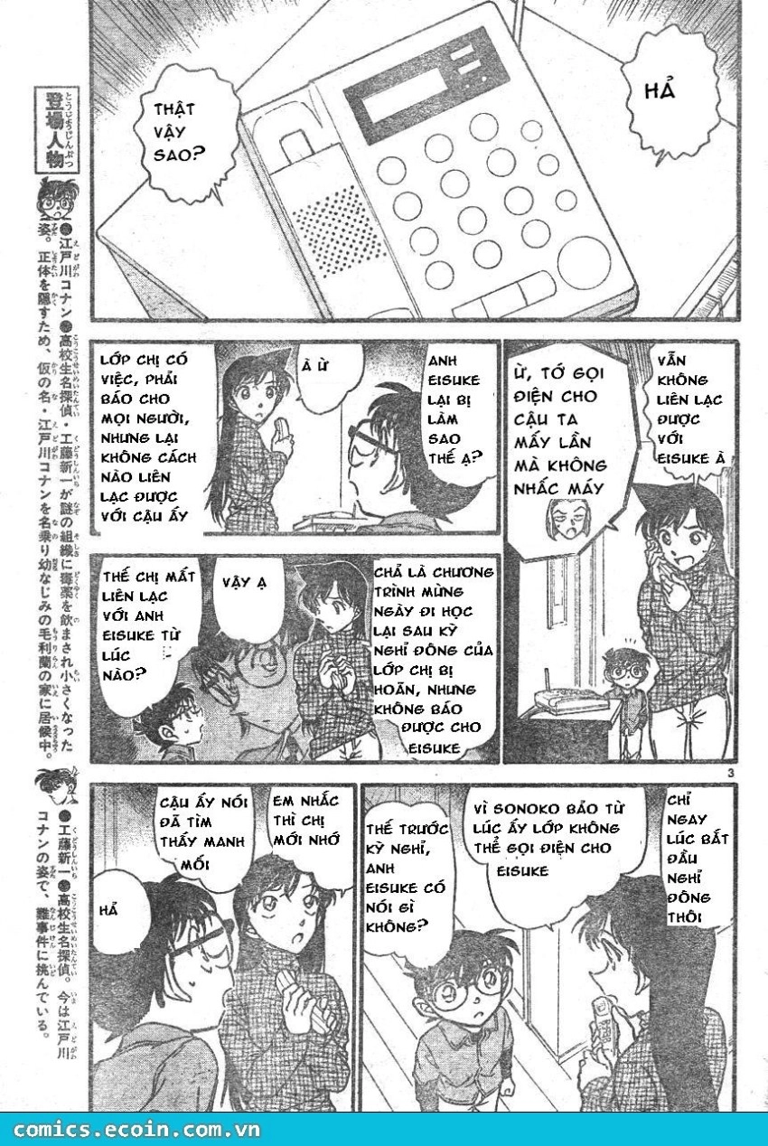 Thám Tử Conan Chapter 595 - 3