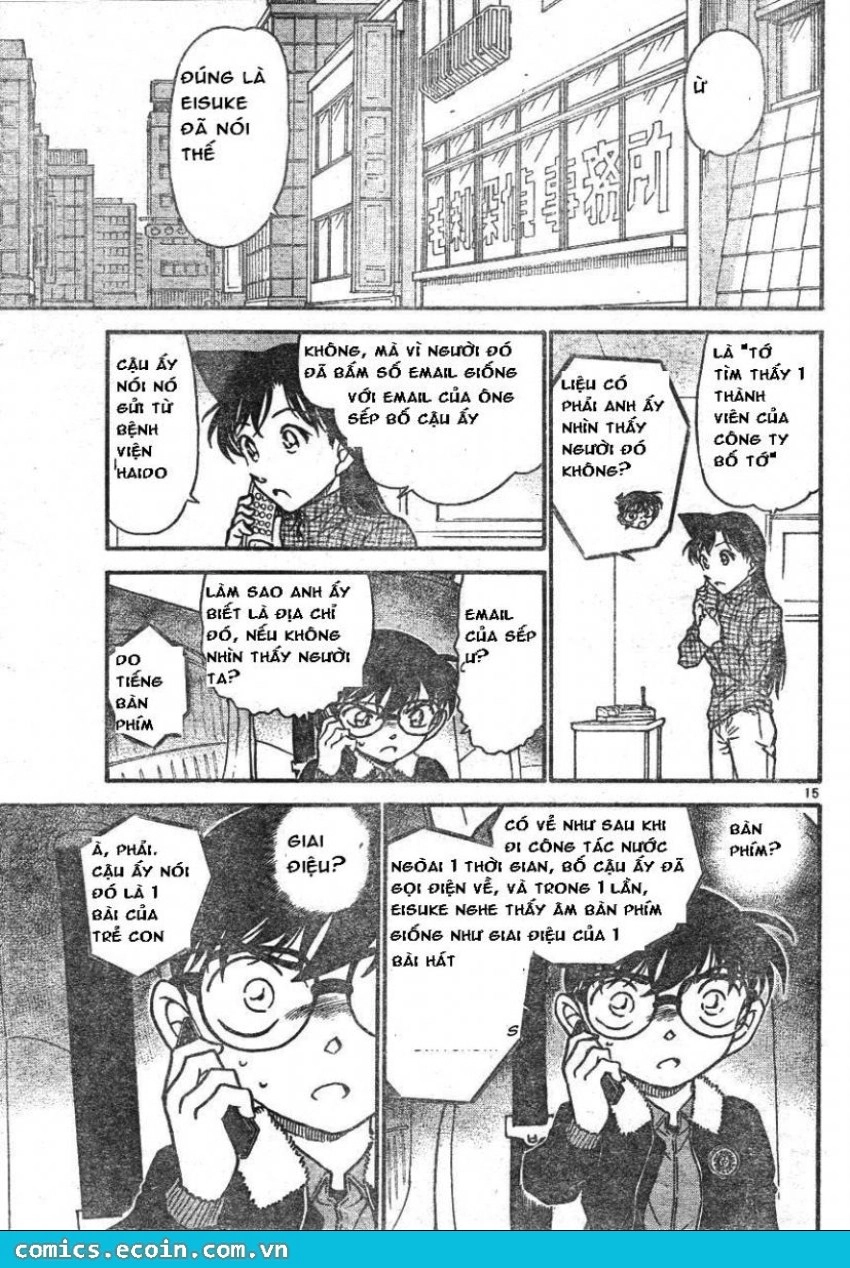 Thám Tử Conan Chapter 595 - 15