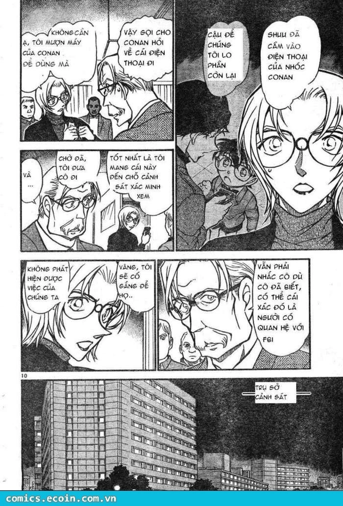 Thám Tử Conan Chapter 609 - 10