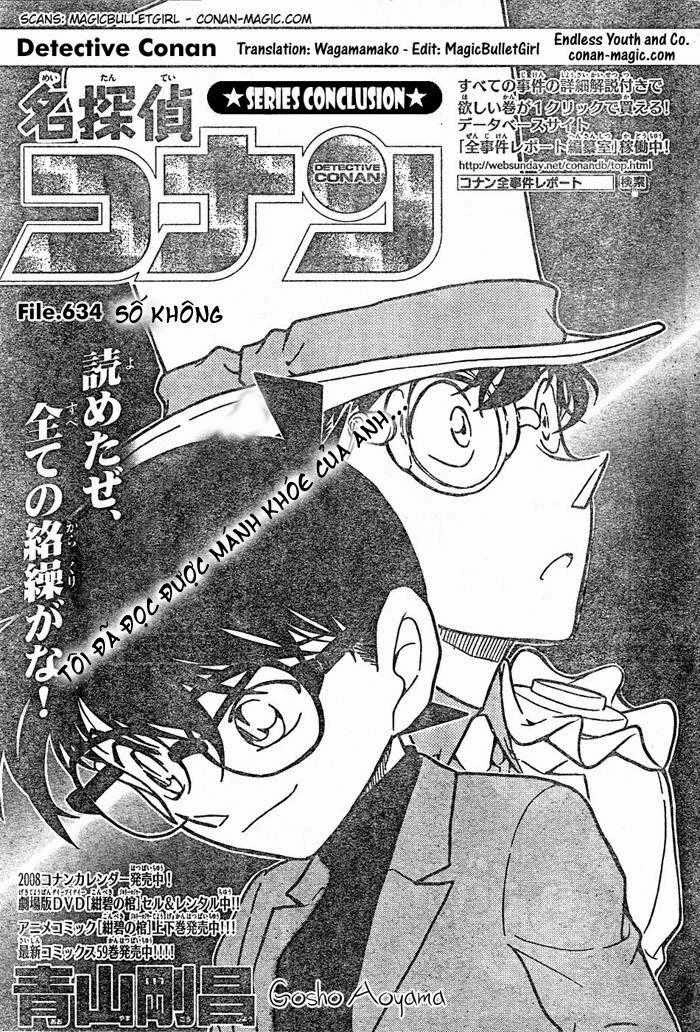 Thám Tử Conan Chapter 634 - 1