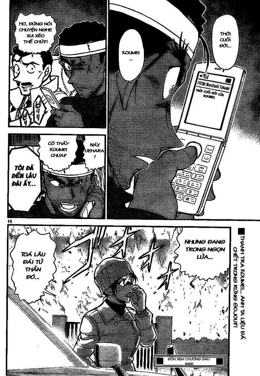 Thám Tử Conan Chapter 684 - 16