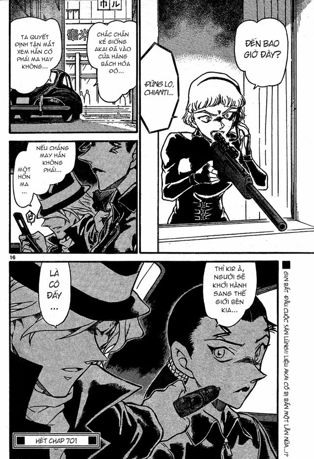 Thám Tử Conan Chapter 701 - 16