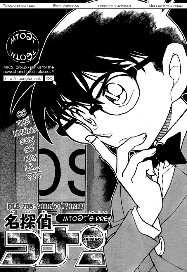 Thám Tử Conan Chapter 708 - 1
