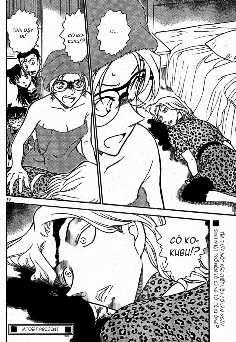 Thám Tử Conan Chapter 709 - 17