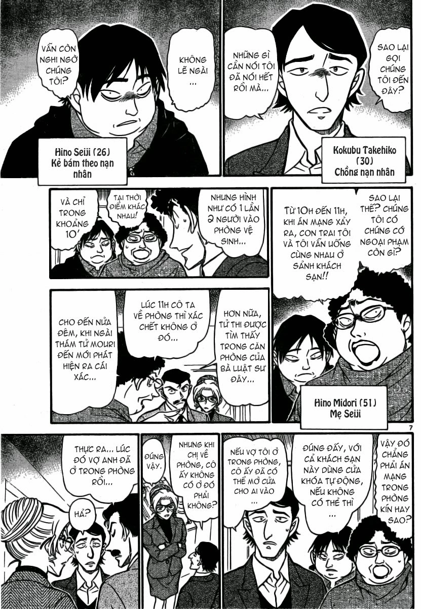 Thám Tử Conan Chapter 711 - 8