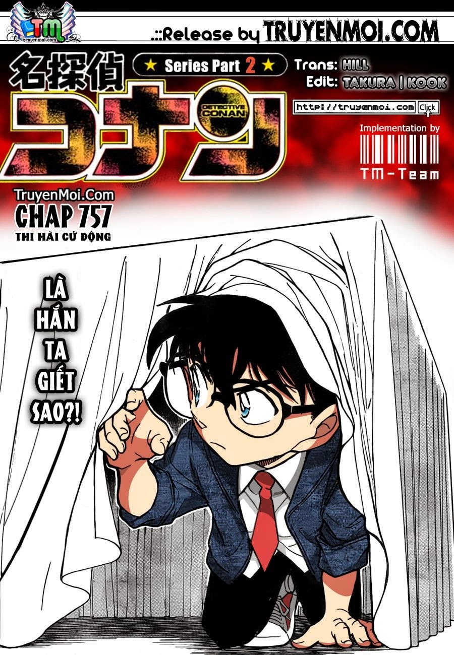 Thám Tử Conan Chapter 757 - 1