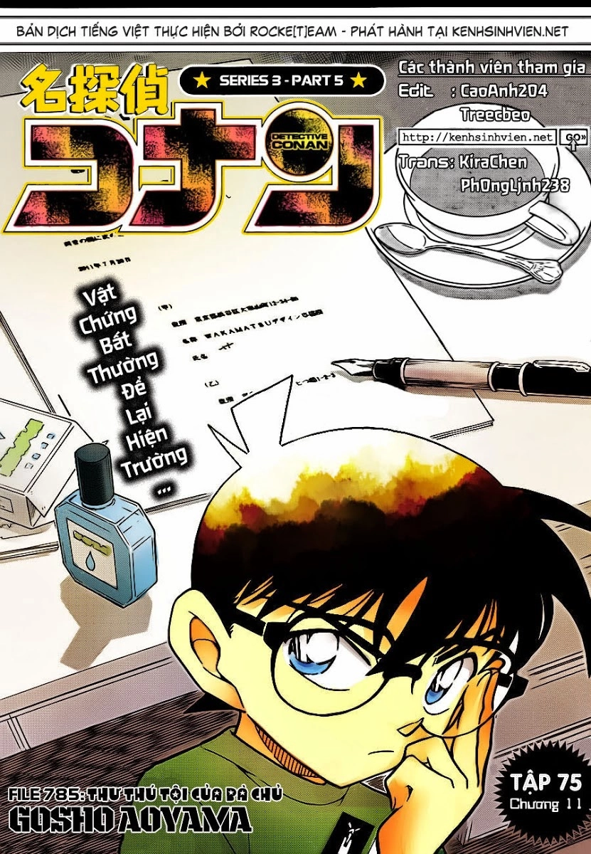 Thám Tử Conan Chapter 785 - 1