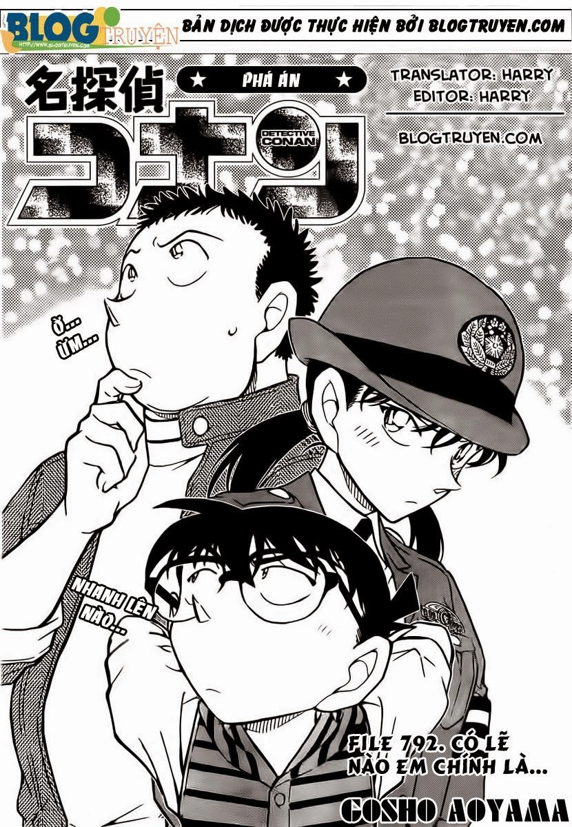 Thám Tử Conan Chapter 792 - 2