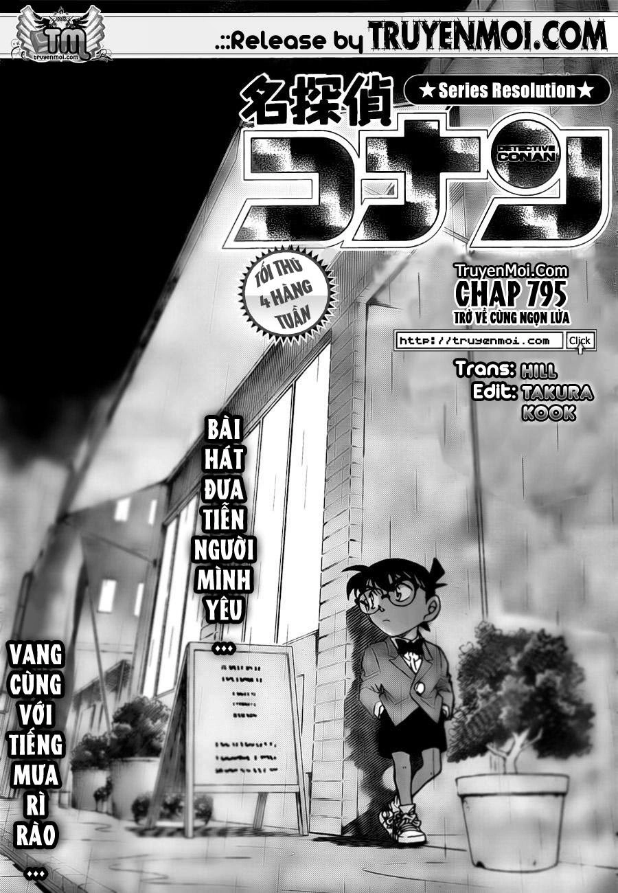 Thám Tử Conan Chapter 795 - 1