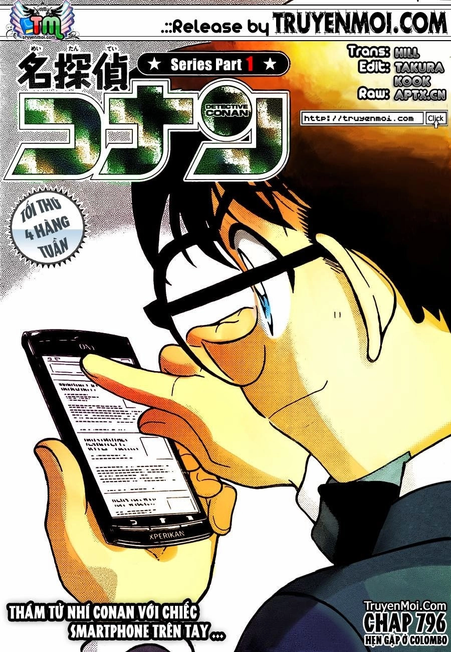 Thám Tử Conan Chapter 796 - 1