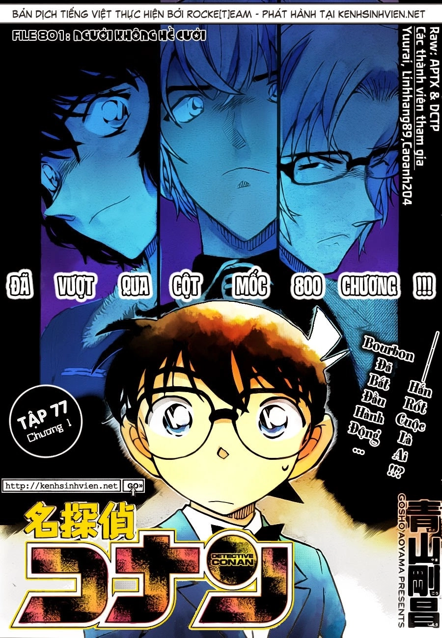 Thám Tử Conan Chapter 801 - 1