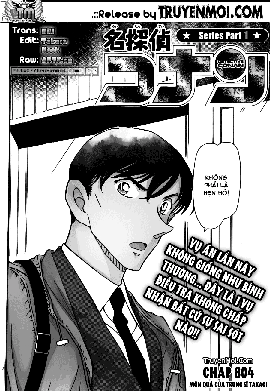 Thám Tử Conan Chapter 804 - 3