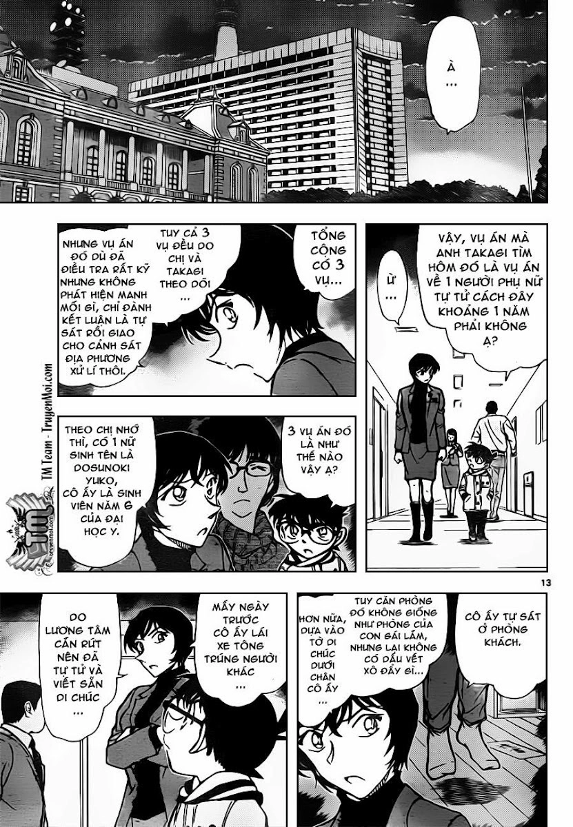 Thám Tử Conan Chapter 805 - 13