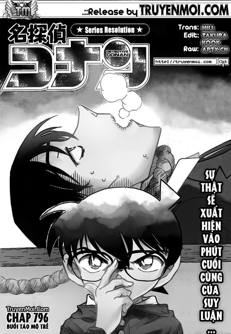 Thám Tử Conan Chapter 808 - 1