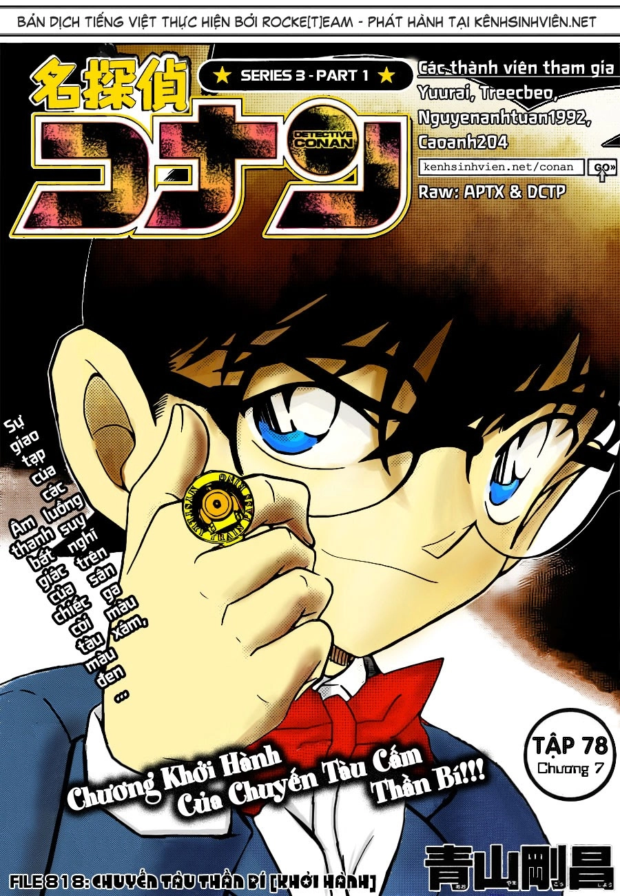 Thám Tử Conan Chapter 818 - 1