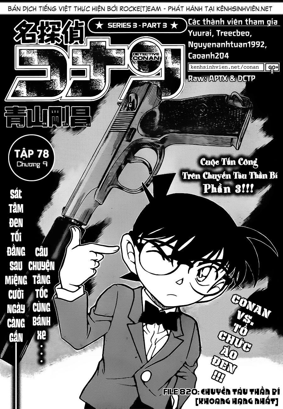 Thám Tử Conan Chapter 820 - 2