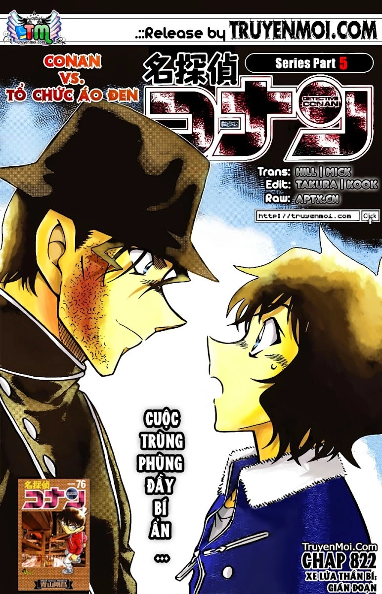 Thám Tử Conan Chapter 822 - 1