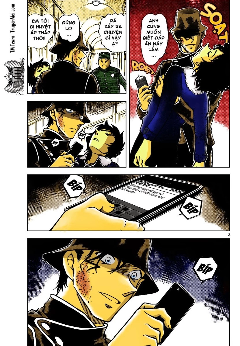 Thám Tử Conan Chapter 822 - 3