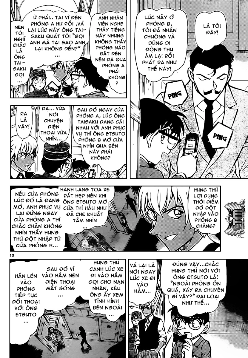 Thám Tử Conan Chapter 822 - 10